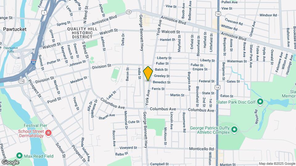 540-542 York Ave Mapa y Detalles de la Ubicación