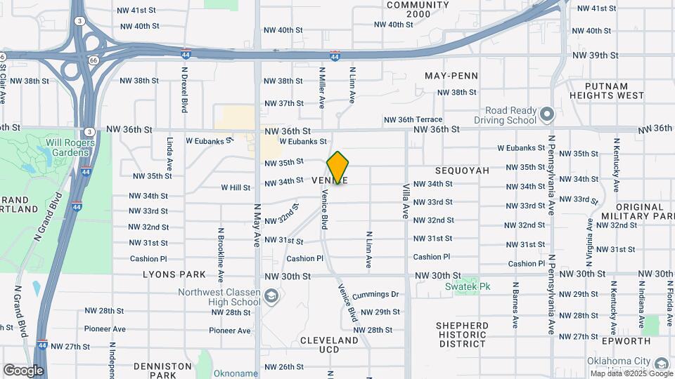 2644 NW 34th St Map and Location Details