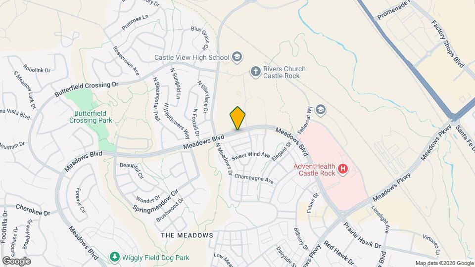 2588 Meadows Blvd Map and Location Details