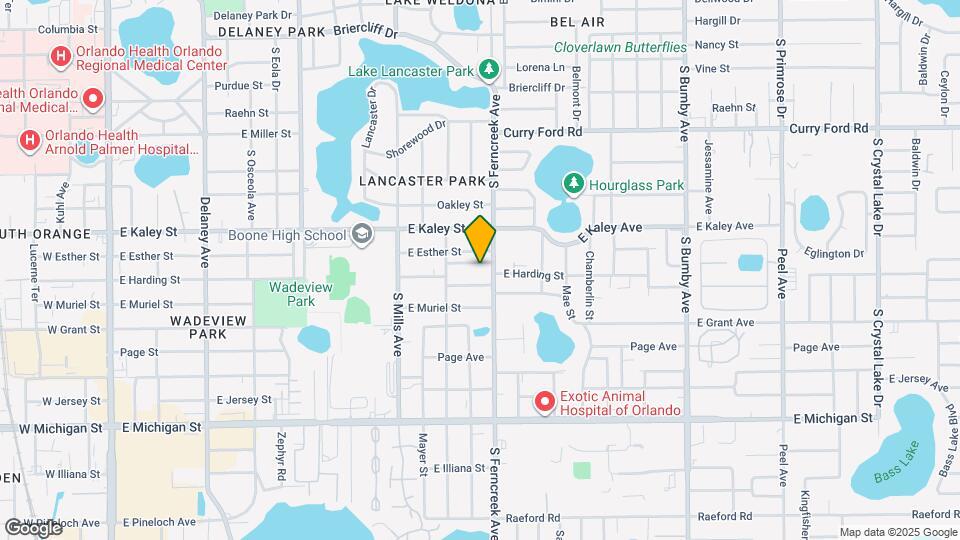 1512 Pinehurst Pl Map and Location Details