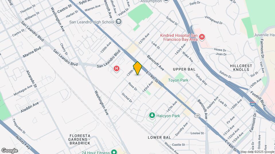 14014 Reed Ave Map and Location Details