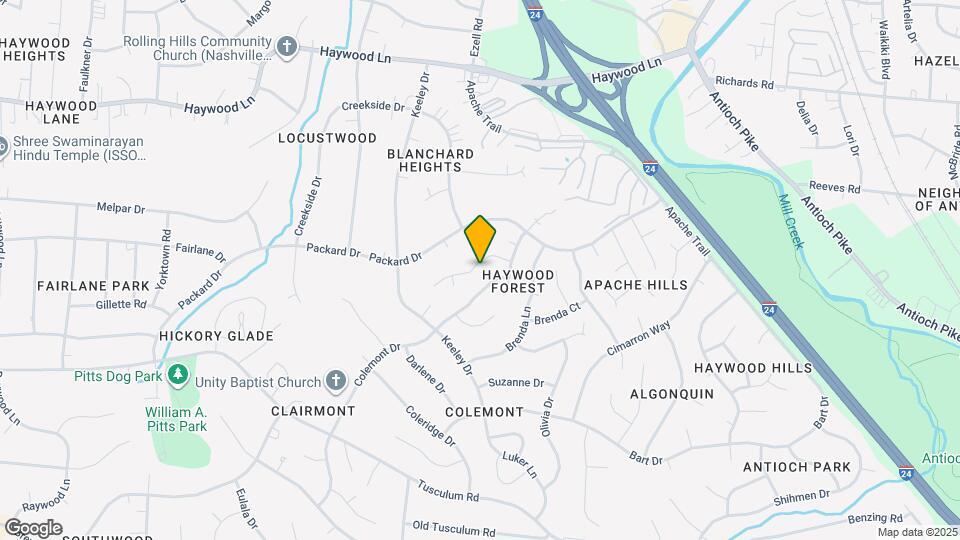 4820 Gillespie Dr Map and Location Details