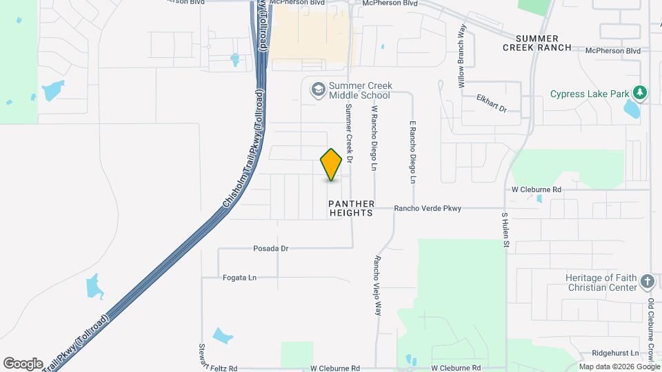 10301 Castle Lyons Ln Map and Location Details