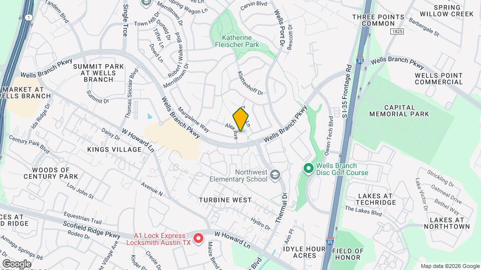 1904 Alex Ave Map and Location Details