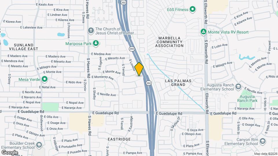 8736 E Nido Cir Map and Location Details