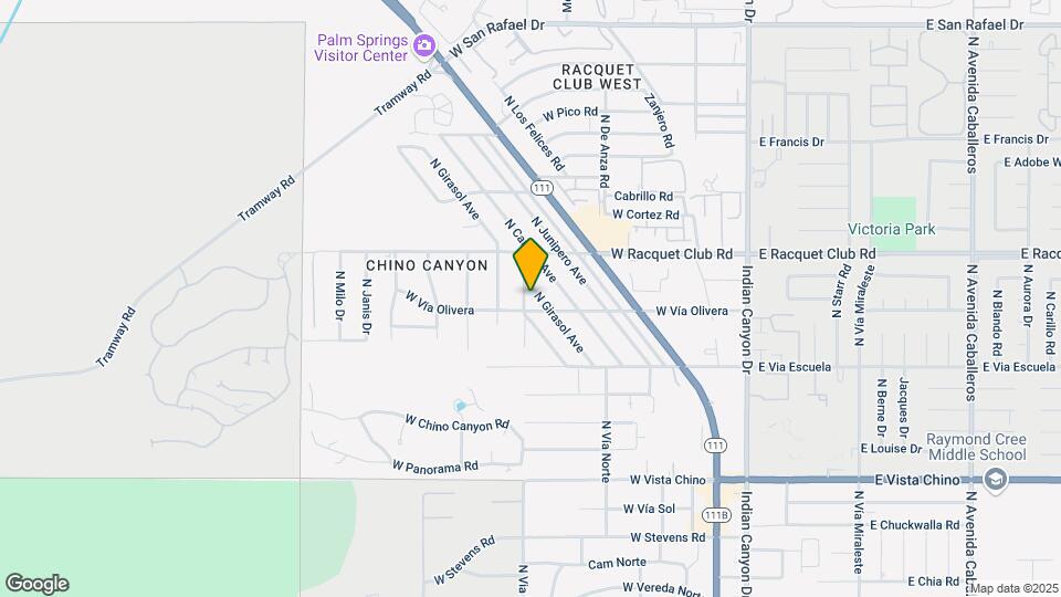2325 N Girasol Ave Map and Location Details