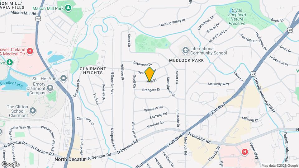2301 Ava Pl Map and Location Details