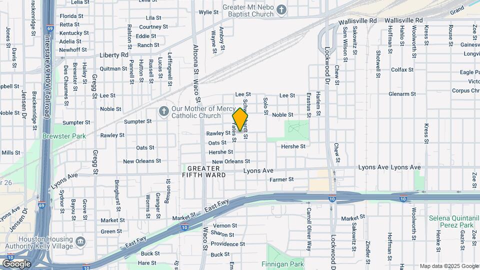 4612 Rawley St Mapa y Detalles de la Ubicación