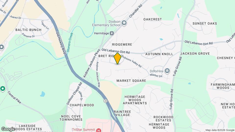 1133 Jacksons View Rd Map and Location Details