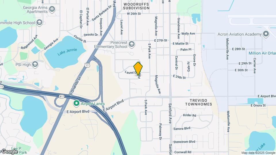 156 Pinecrest Dr Map and Location Details