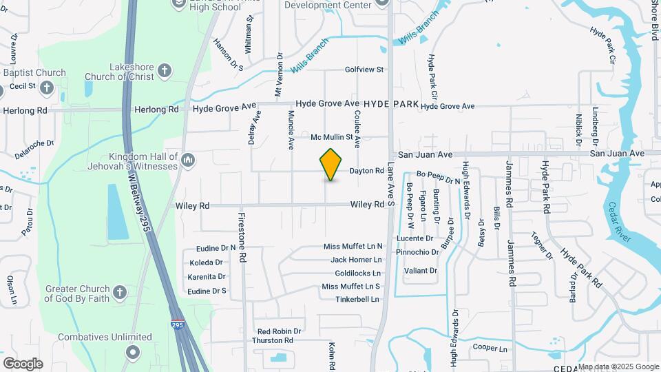 2039 Navaho Ave Map and Location Details