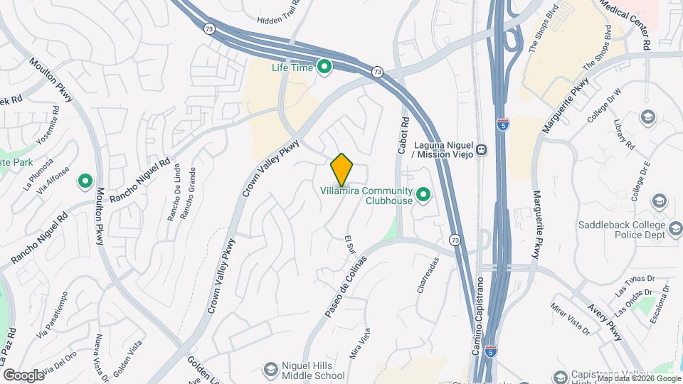 28371 La Falda Map and Location Details