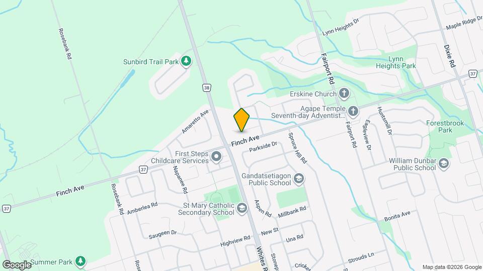 735 Swan Pl Map and Location Details