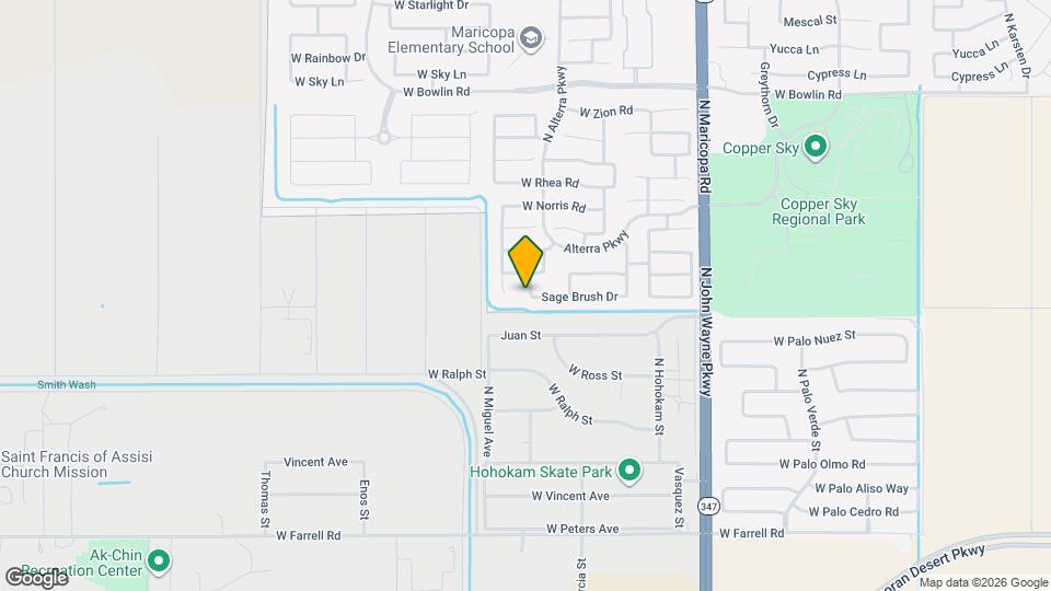 17364 N Marina Ave Map and Location Details