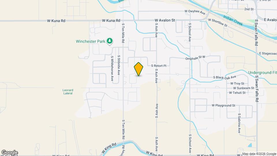 698 S Rocker Ave Mapa y Detalles de la Ubicación