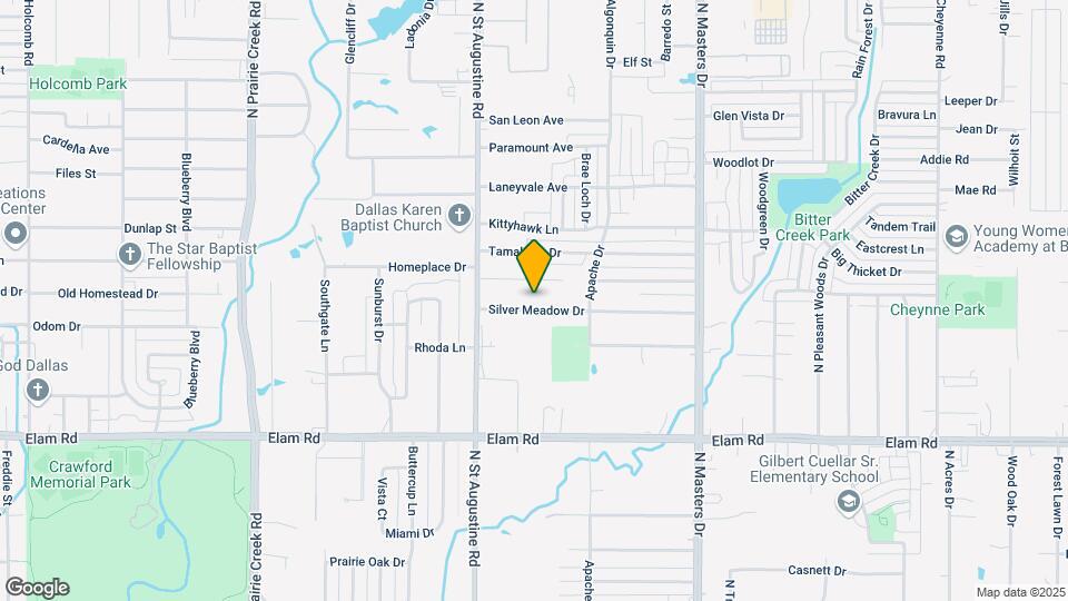 9719 Silver Meadow Dr Map and Location Details