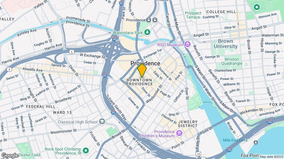 124 Washington St, Unit 301 Map and Location Details