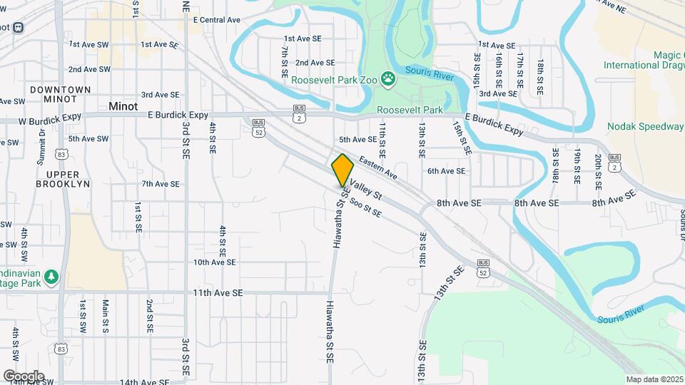 512 Hiawatha St Map and Location Details