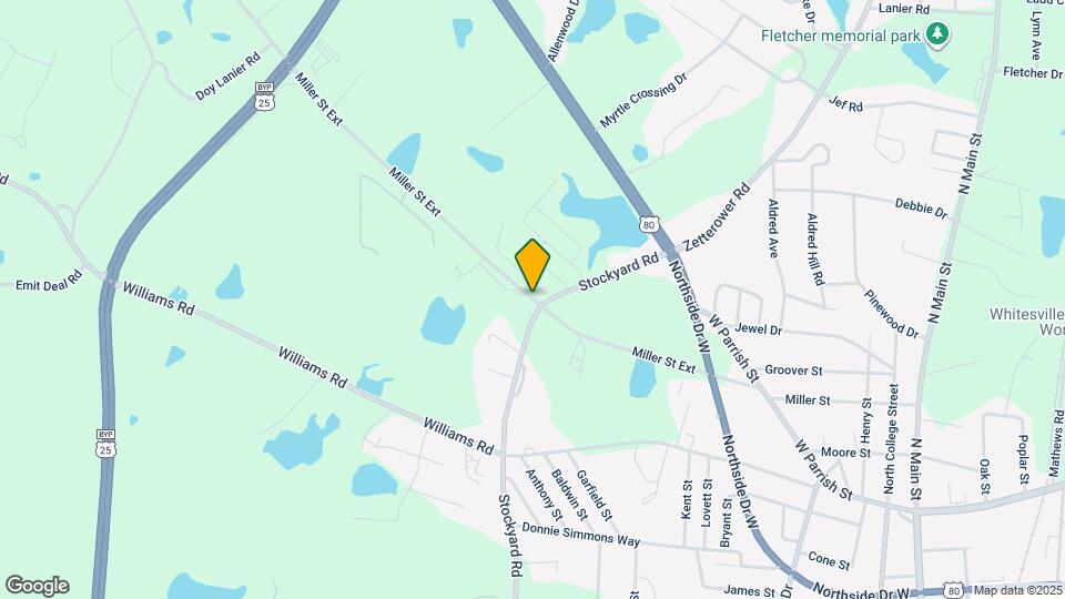 Parkside at Miller Pond Mapa y Detalles de la Ubicación