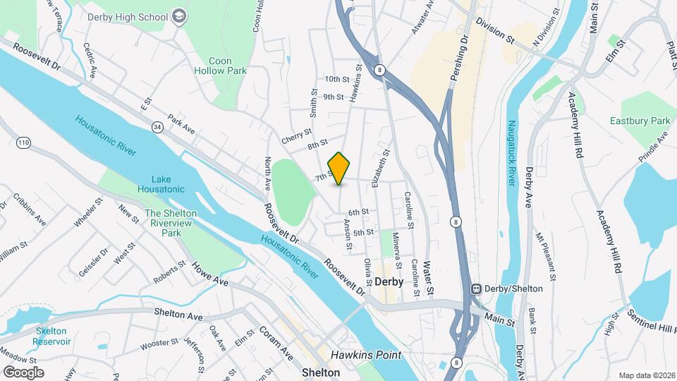 38 Hawkins St, Unit 1 Map and Location Details