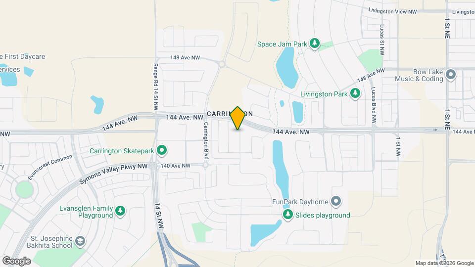 69 Carrington Way NW, Unit SI ID1546609P Map and Location Details
