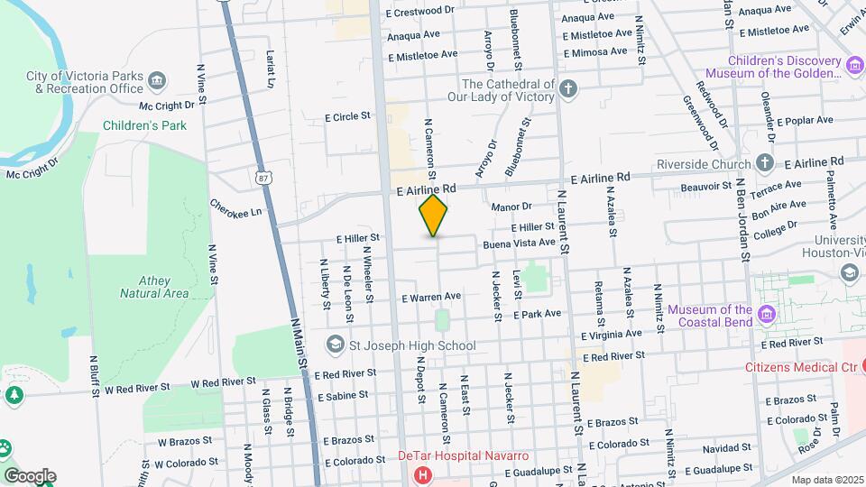 610 Buena Vista Ave Map and Location Details