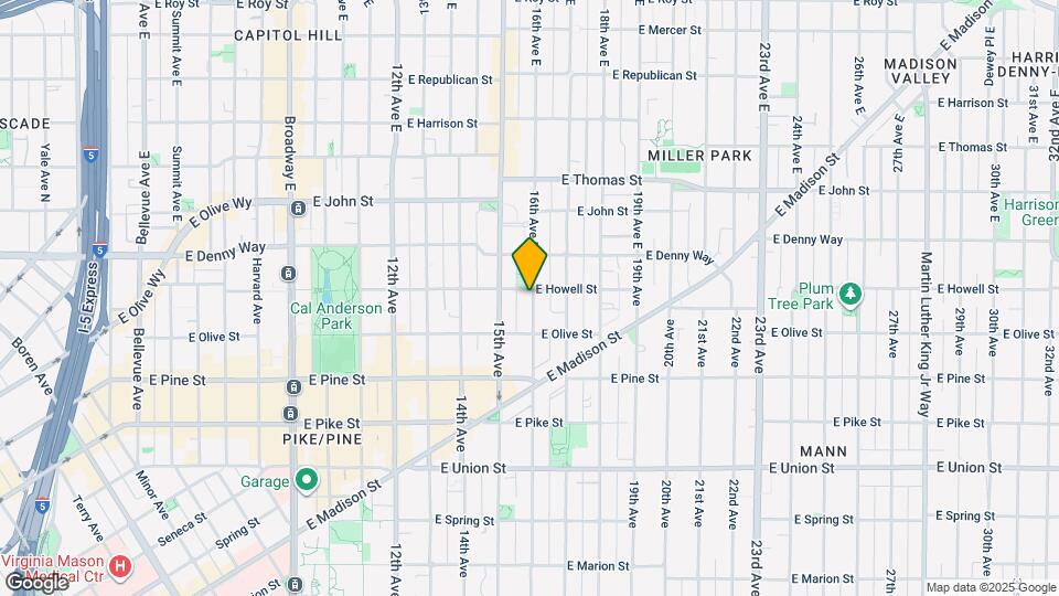 1727 17th Ave Map and Location Details