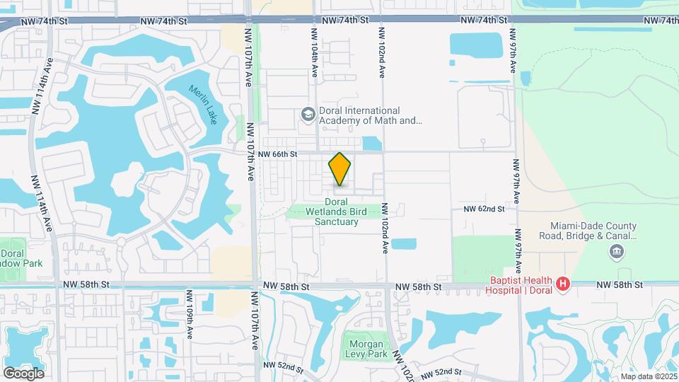 10305 NW 63rd Terrace Map and Location Details