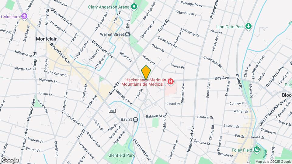 131 Pine St Map and Location Details