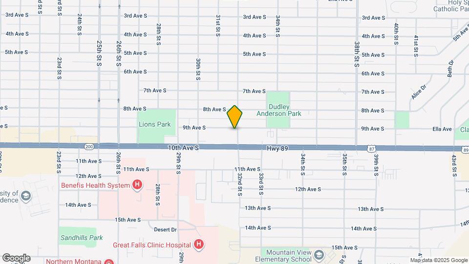 902 32nd St S Map and Location Details