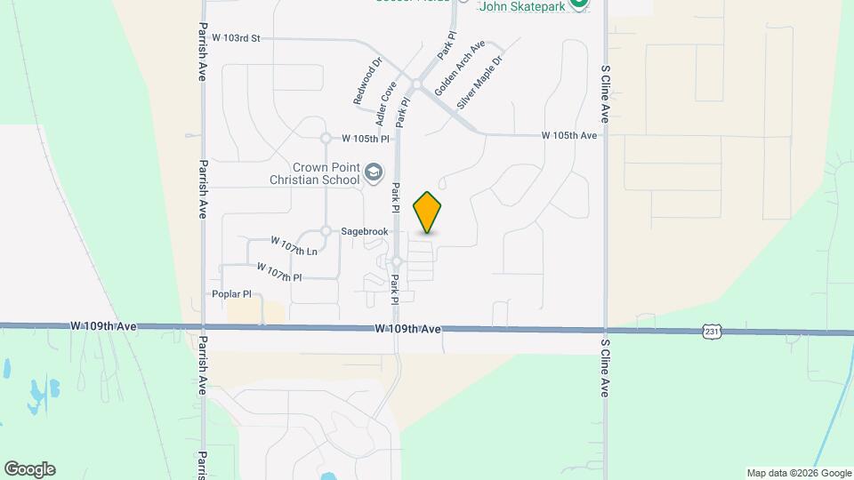 8688 Larkspur Ln Map and Location Details