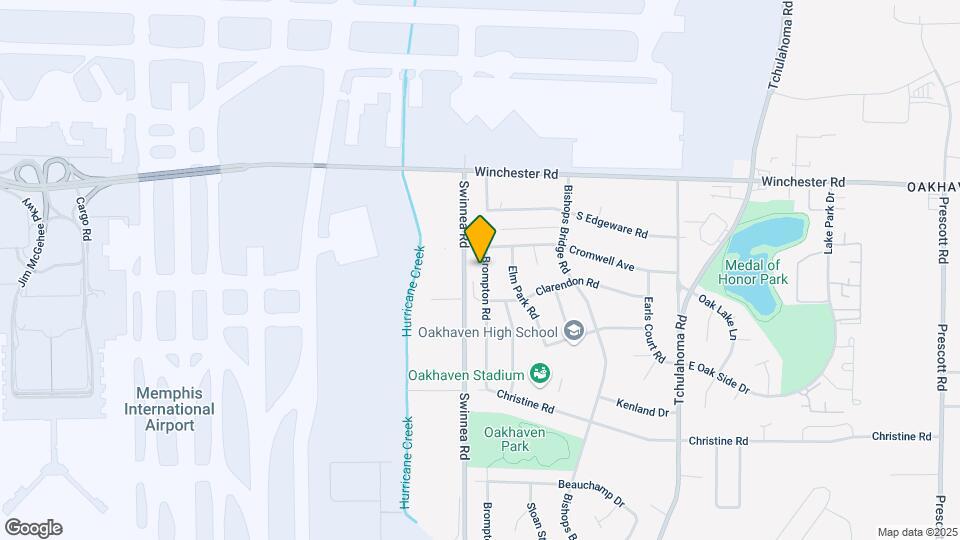 3645 Brompton Rd Map and Location Details