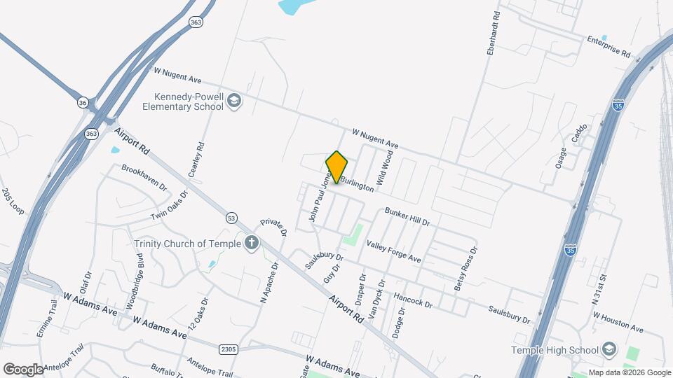 3106 Trenton Dr Map and Location Details