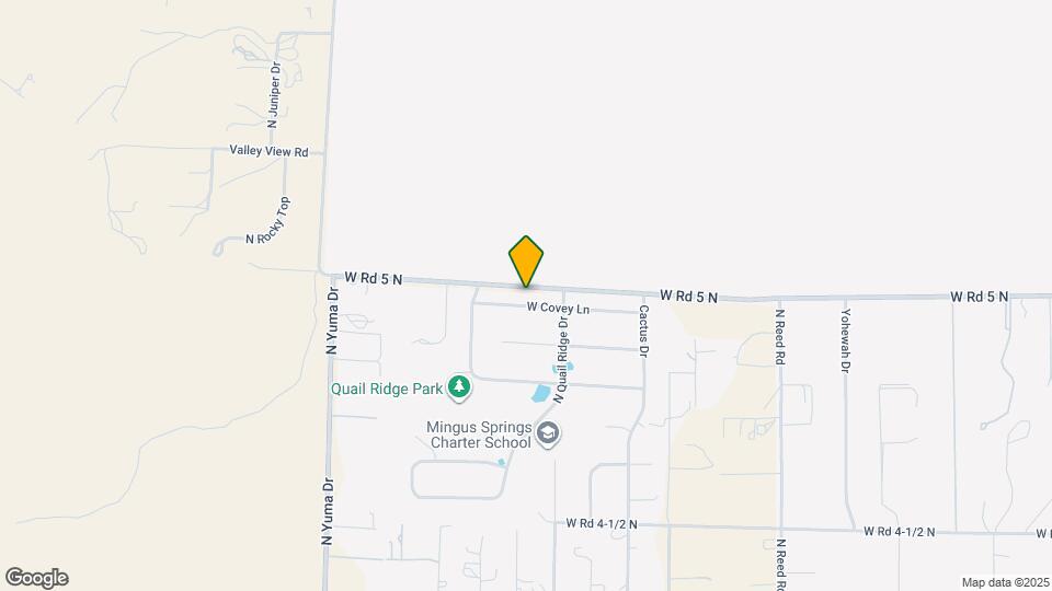 2590 W Covey Ln Map and Location Details