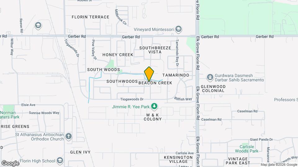 7756 Southbreeze Dr Map and Location Details