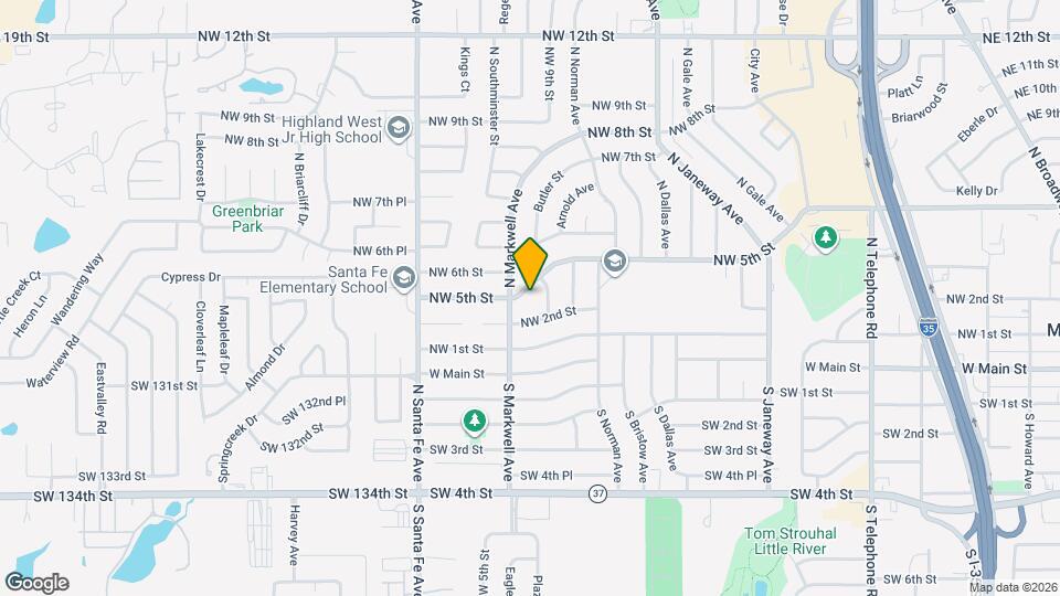 972 NW 5th St Map and Location Details