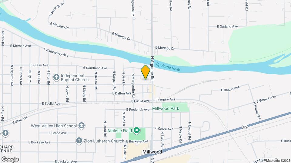 9019 E Liberty Ave Map and Location Details