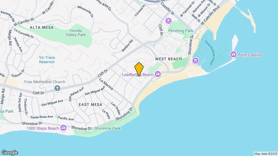 Sea Crest Apartments Mapa y Detalles de la Ubicación