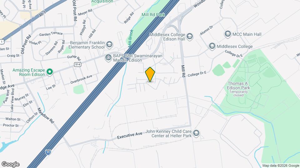 288 College Dr, Unit 288 Map and Location Details