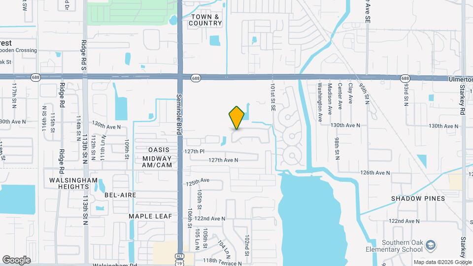 10294 129th Terrace N, Unit 2 Mapa y Detalles de la Ubicación
