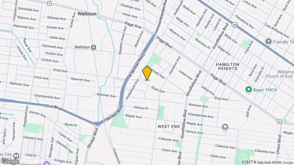 6009 Etzel Ave Map and Location Details