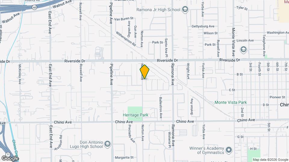 13028 Baltimore Ct Map and Location Details