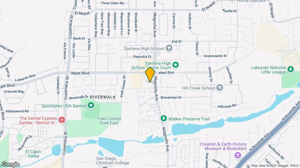 10230 Palm Glen Dr Map and Location Details