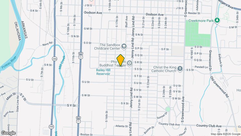 1815 S T St Map and Location Details