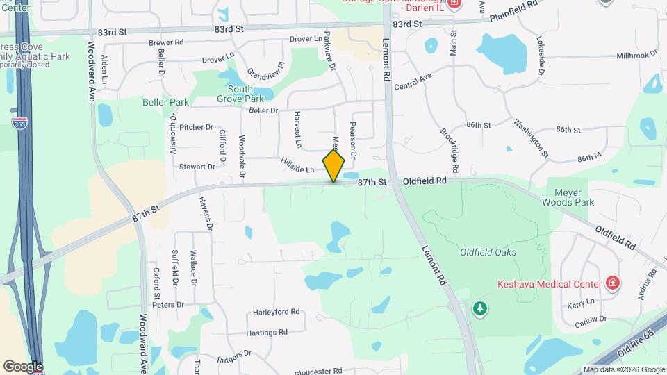 2897 87th St Map and Location Details