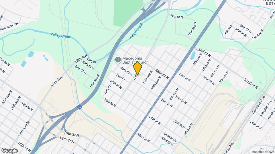 2613 12th Ave N Map and Location Details