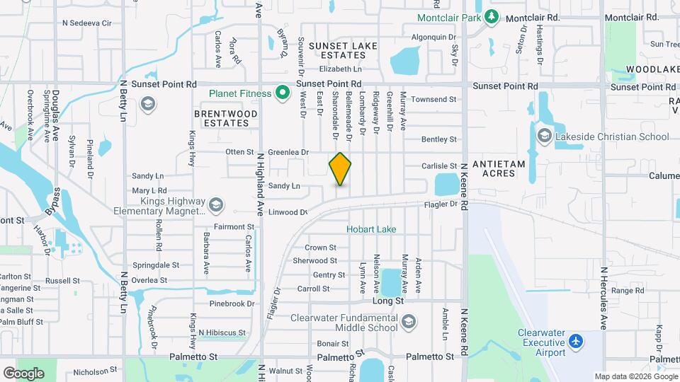 1707 Sharondale Dr Map and Location Details