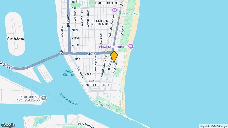 326 Ocean Dr Map and Location Details