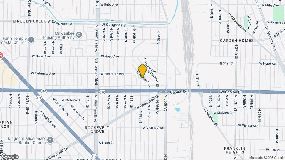 4065 N Elmhurst Rd, Unit 4065 Upper Mapa y Detalles de la Ubicación