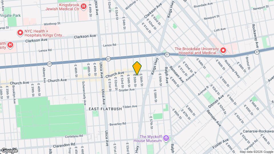 251 E 55th St, Unit 2F Map and Location Details